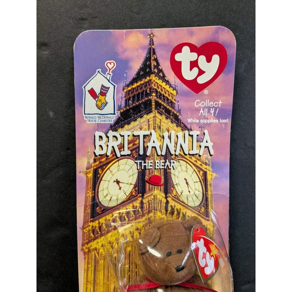 Ty McDonalds Teenie Beanie 1999 Britannia The Bear